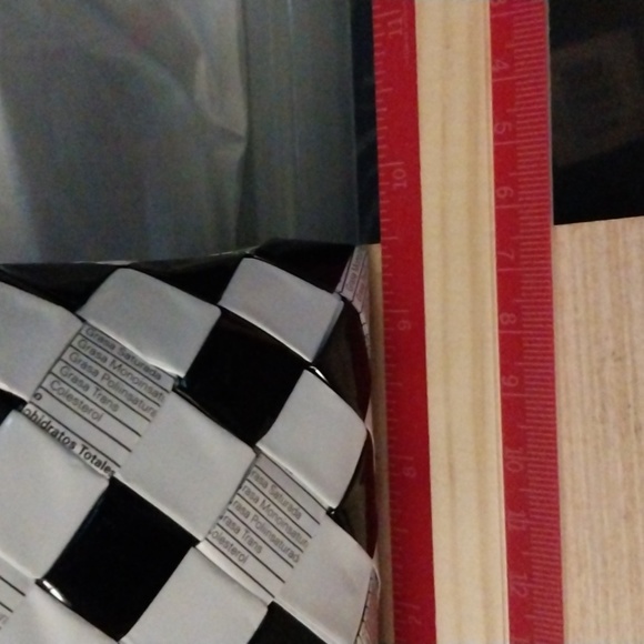 Nahui Ollin Woven Clutch Purse w/Red Wristlet Made of recycle Paper 10"x4 .5" x1 - Picture 6 of 12